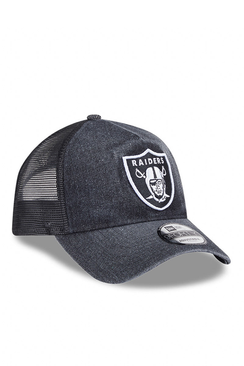 LAS VEGAS RAIDERS 940AF TRUCKER WASHED DENIM - Mens