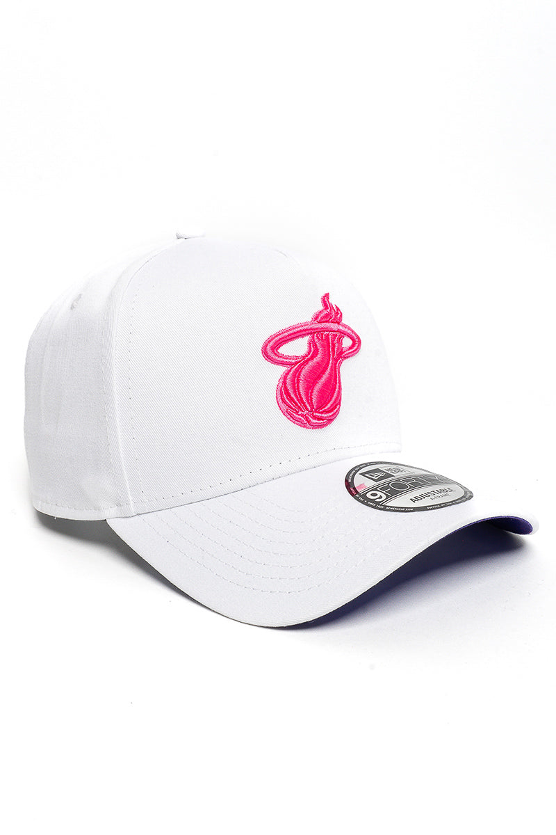 9Forty Miami Heat Neon Pop Cap - Men's