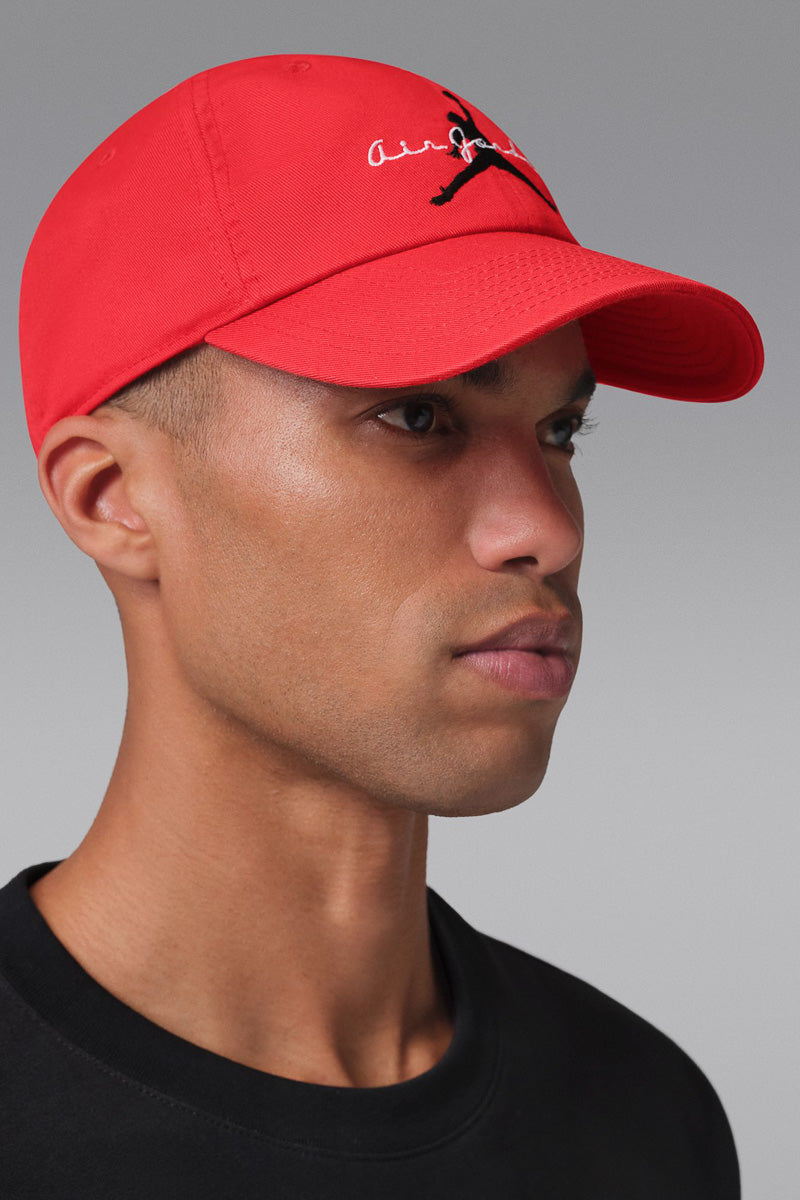 U J CLB CAP US CB FLT SCRPT - CHILE RED/WHITE/BLACK - Mens