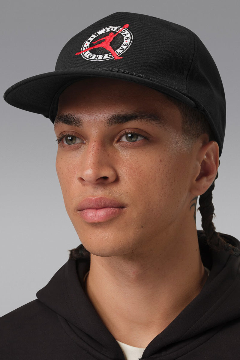 U J PRO CAP US FB FLT CLB 5PNL - BLACK/BLACK - Mens