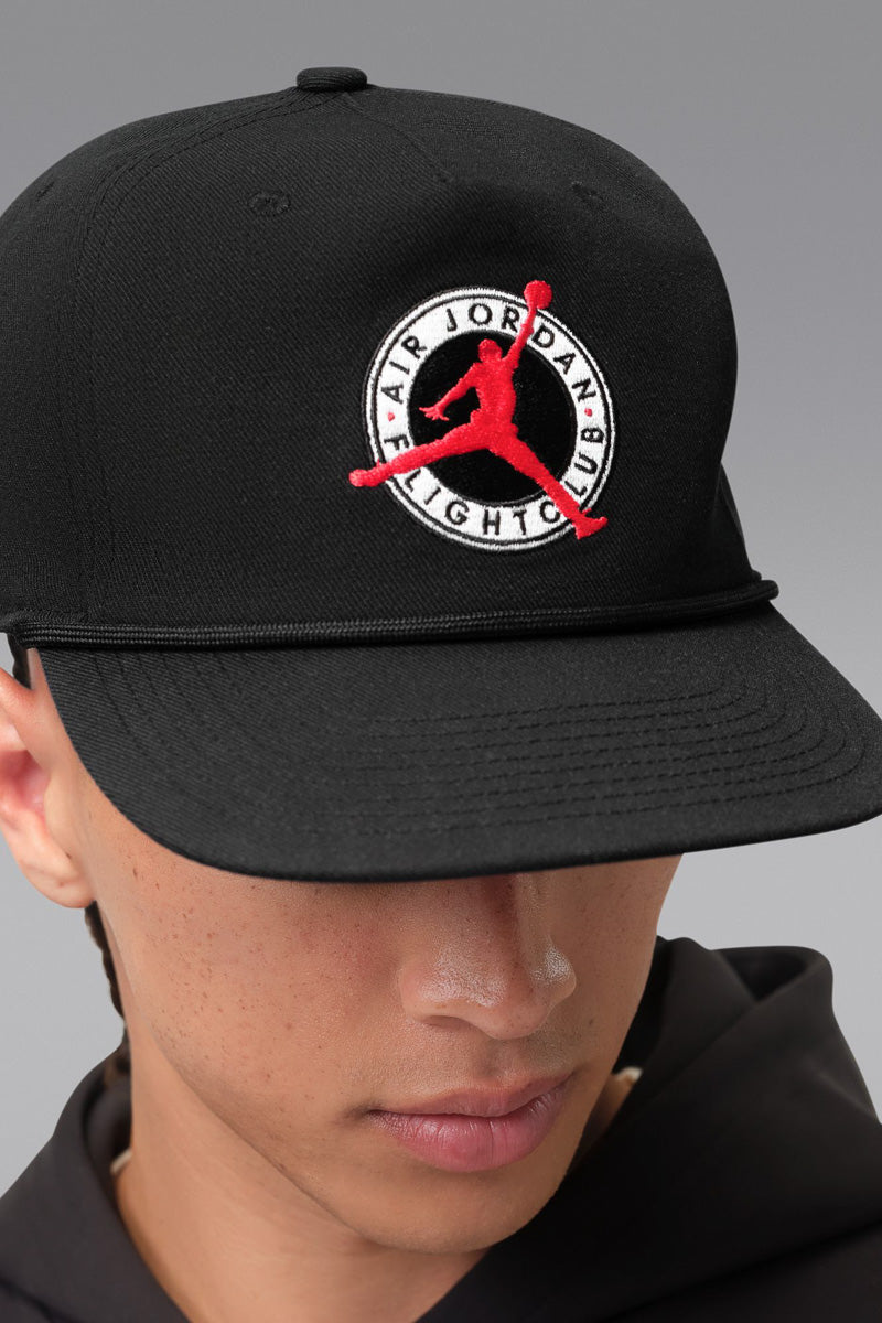 U J PRO CAP US FB FLT CLB 5PNL - BLACK/BLACK - Mens