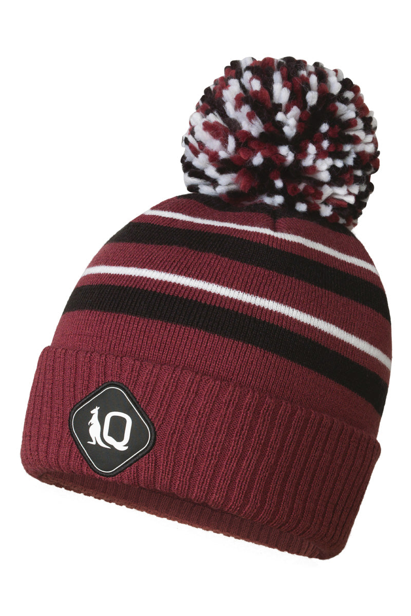 State of Origin QLD Maroons Pom Beanie