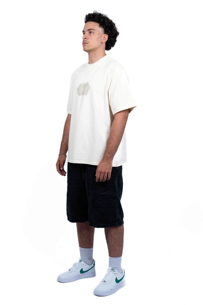 American Bodega Off White Puff Logo Tee - Mens
