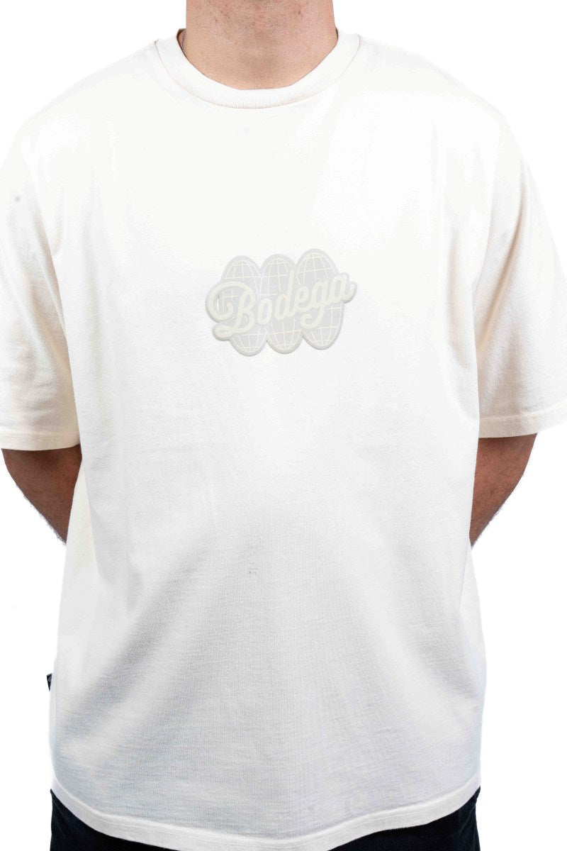 American Bodega Off White Puff Logo Tee - Mens