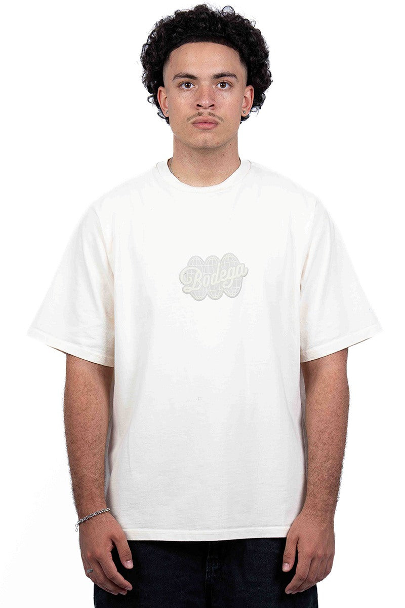 American Bodega Off White Puff Logo Tee - Mens
