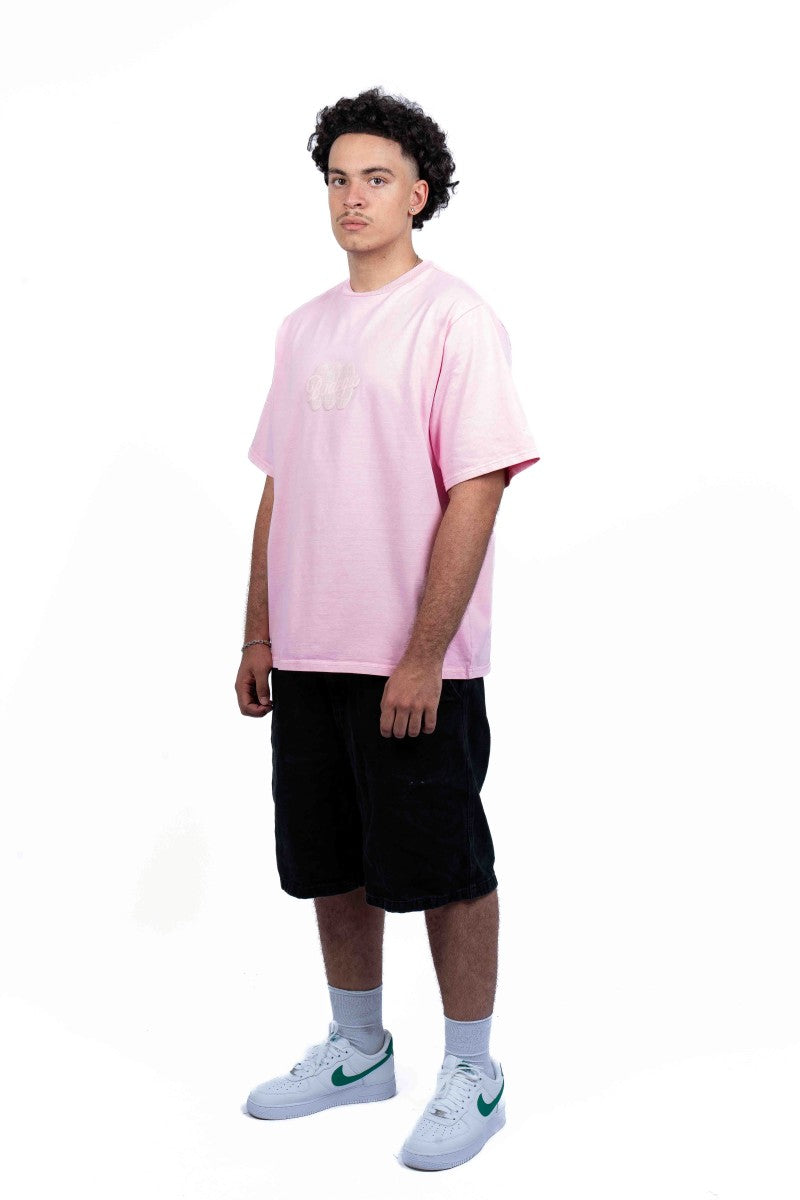 American Bodega Pink Puff Logo Tee - Mens