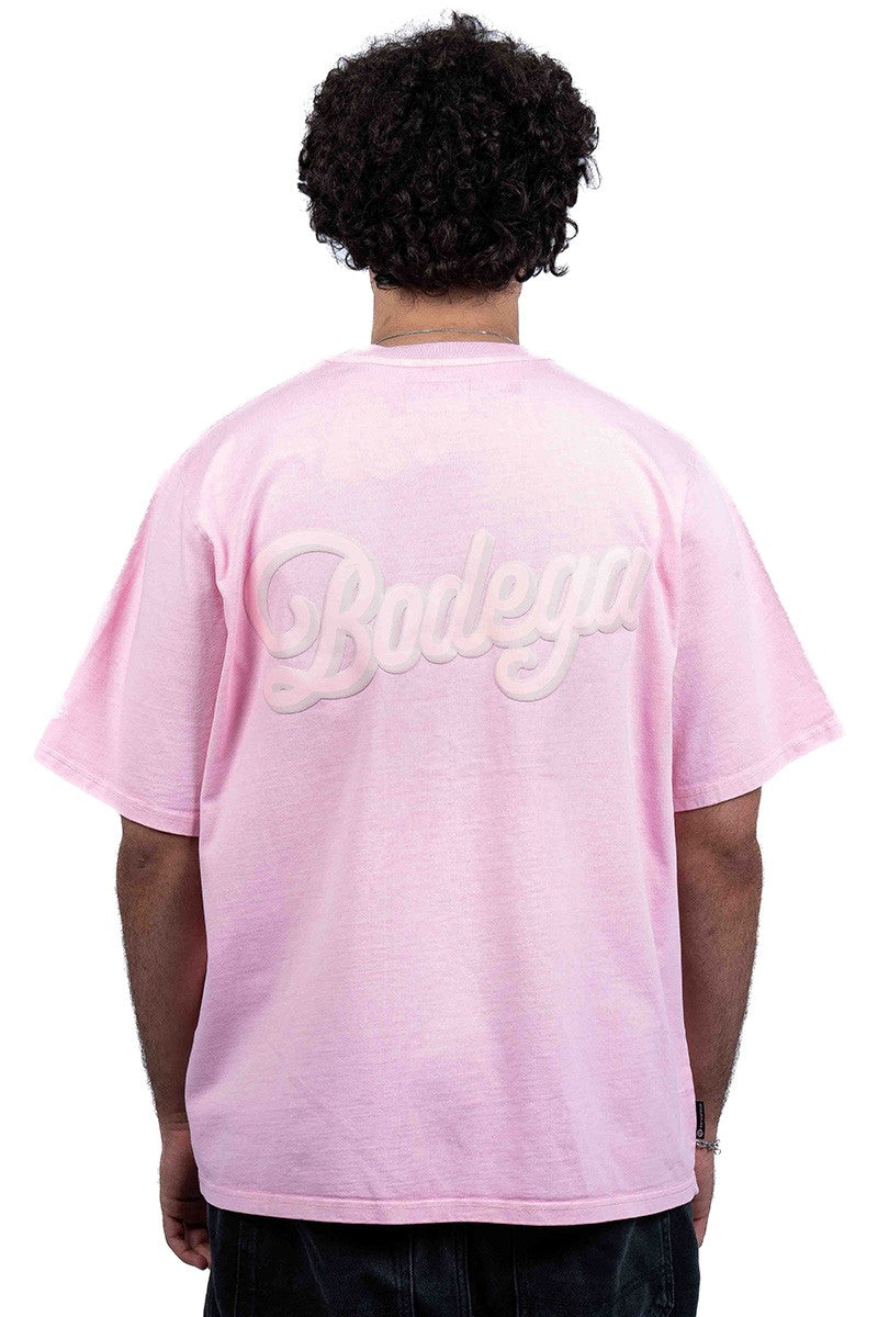 American Bodega Pink Puff Logo Tee - Mens
