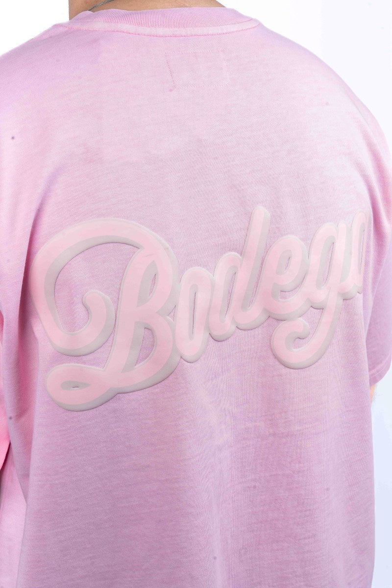 American Bodega Pink Puff Logo Tee - Mens