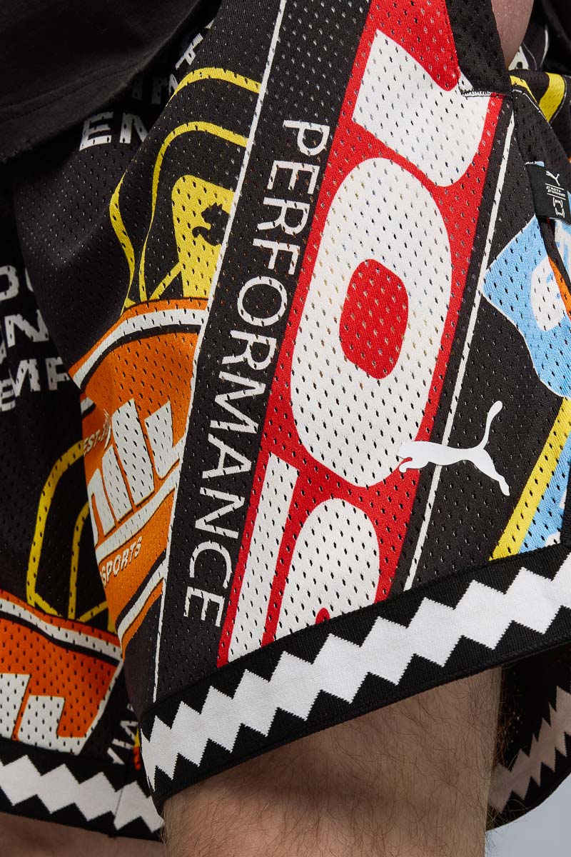 PUMA x FAST & FURIOUS REVERSIBLE MESH SHORTS  - Mens