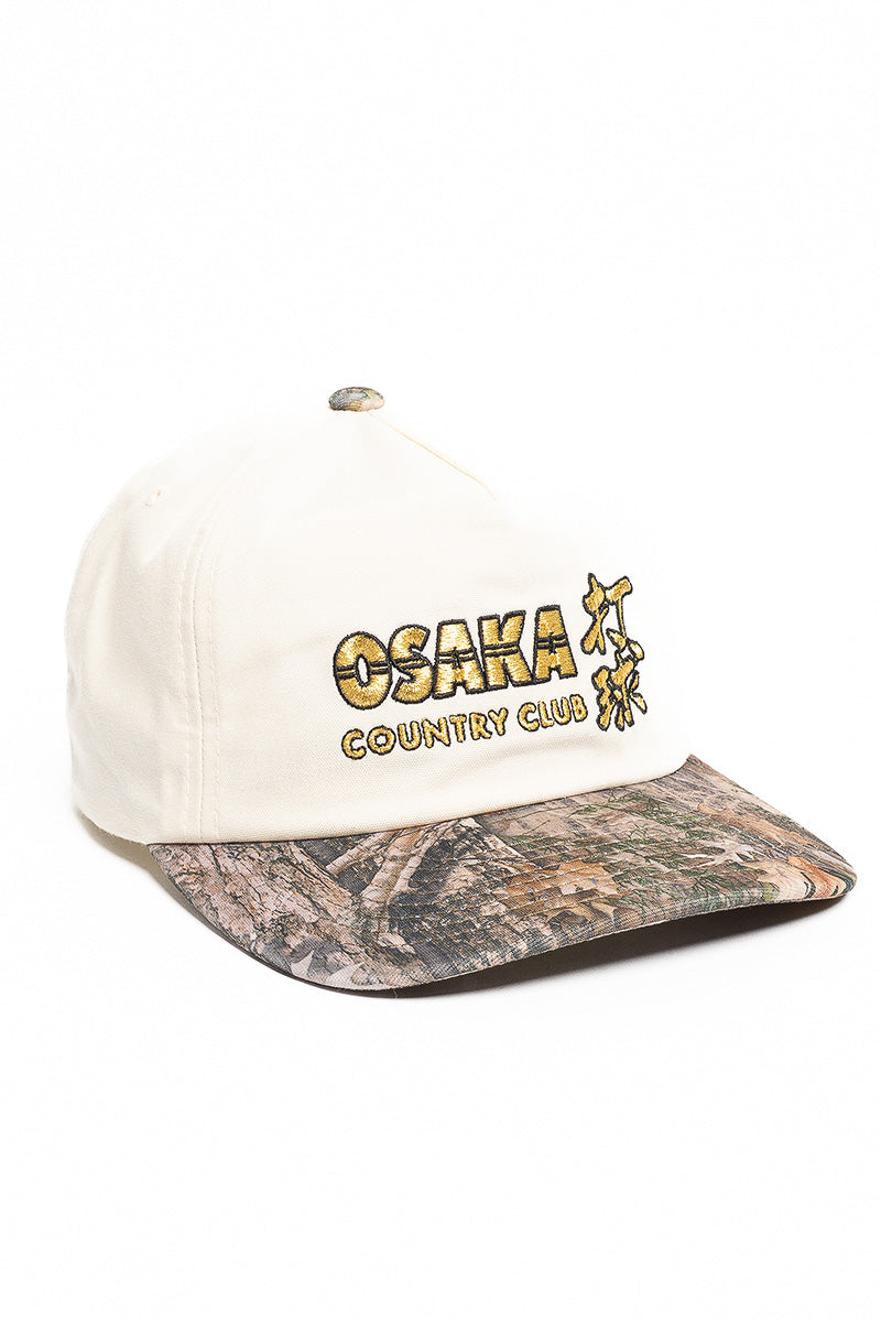 Osaka Country Club Camo Snapback Cap