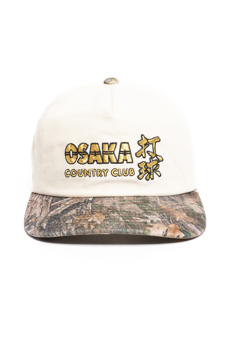 Osaka Country Club Camo Snapback Cap