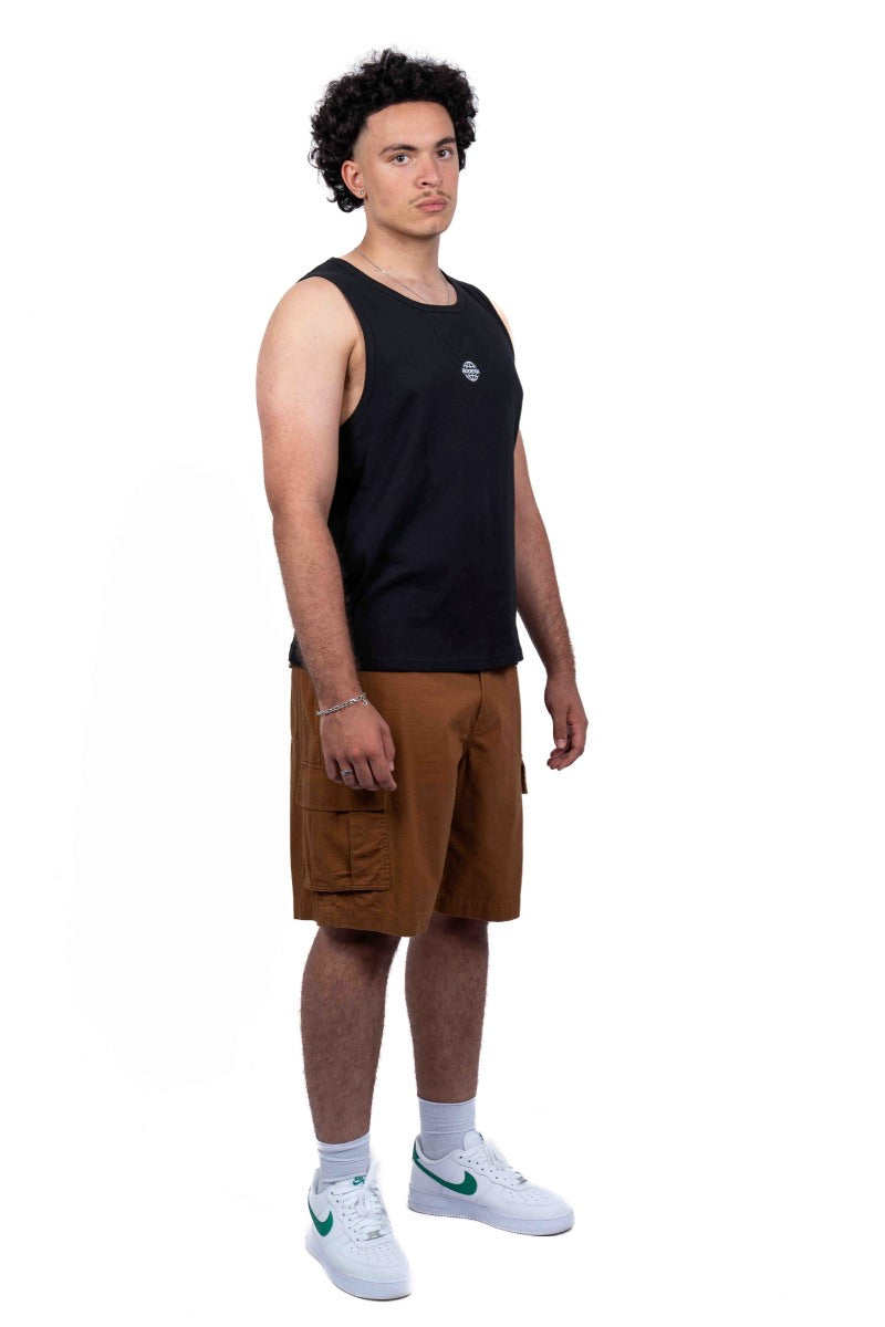 American Bodega Black Singlet - Mens