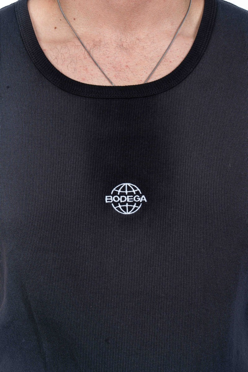 American Bodega Black Singlet - Mens
