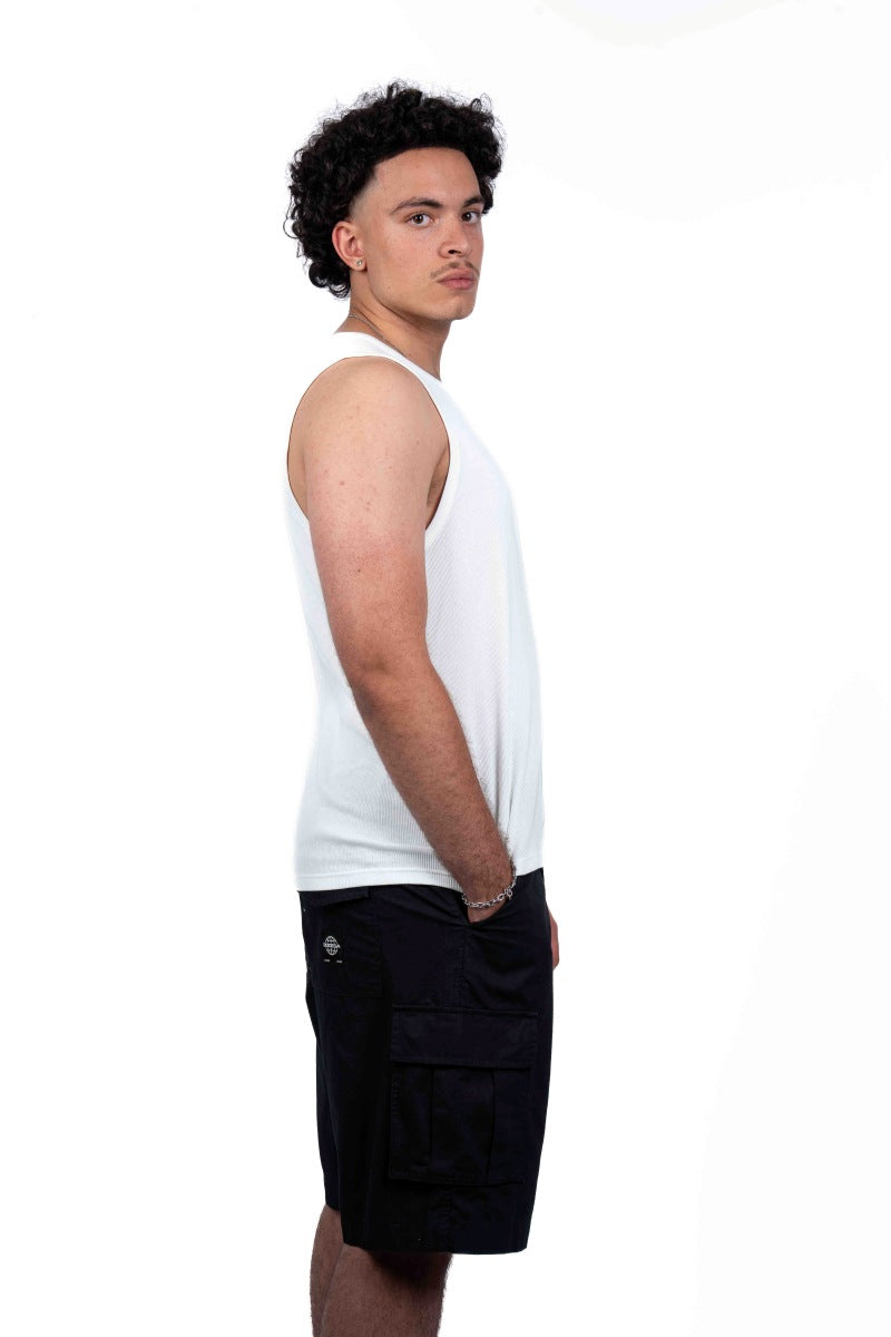 American Bodega White Singlet - Mens