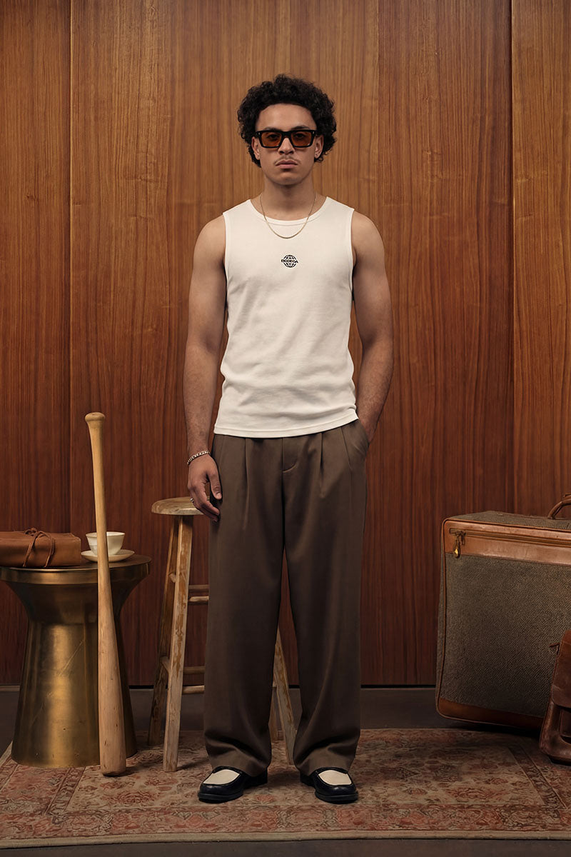 American Bodega White Singlet - Mens