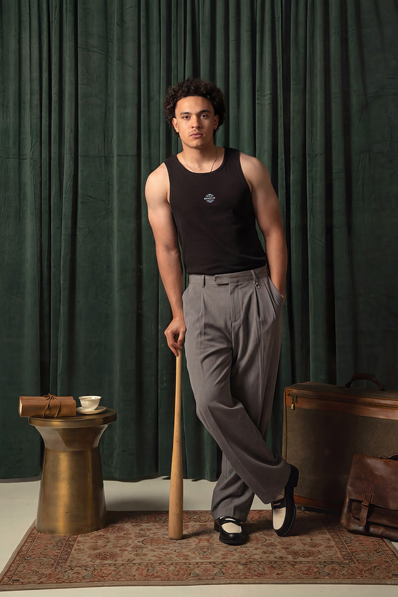 American Bodega Black Singlet - Mens