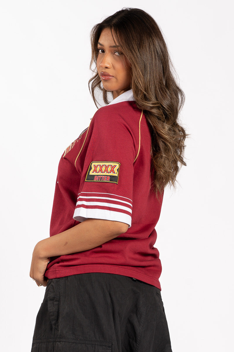 State of Origin QLD Maroons 2006 Retro Jersey - Womens
