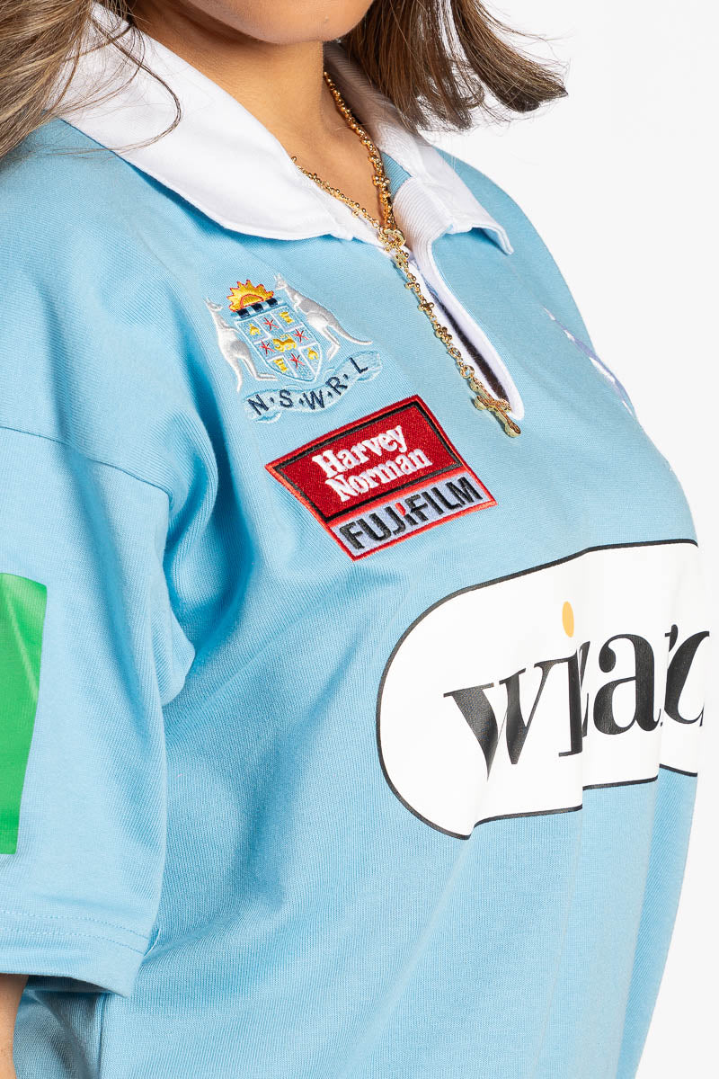 State of Origin NSW Blues 2008 Retro Jersey - Womens