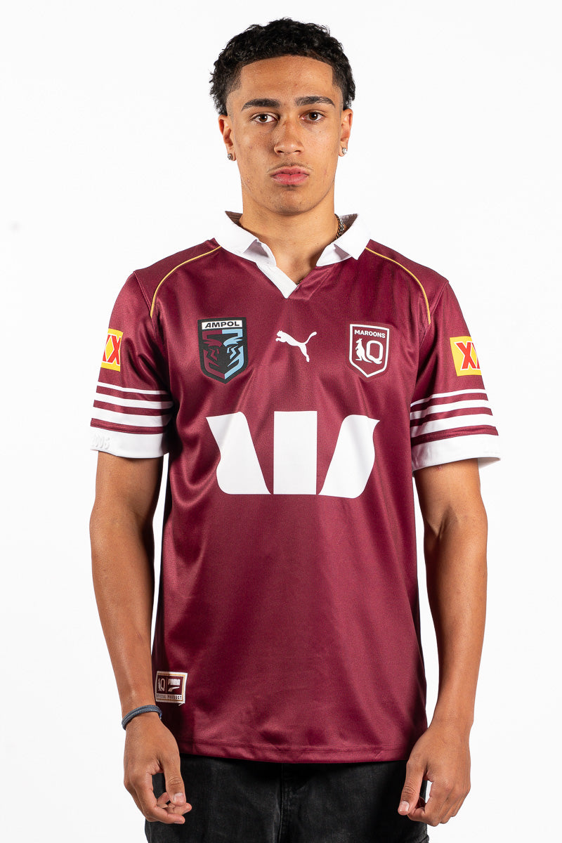 State of Origin QLD Maroons Home Jersey - Mens