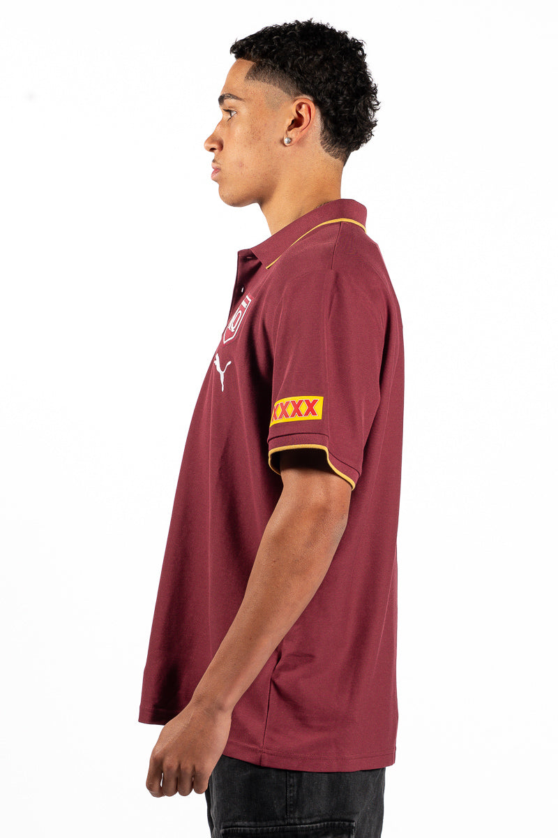 State of Origin QLD Maroons Polo Shirt - Mens