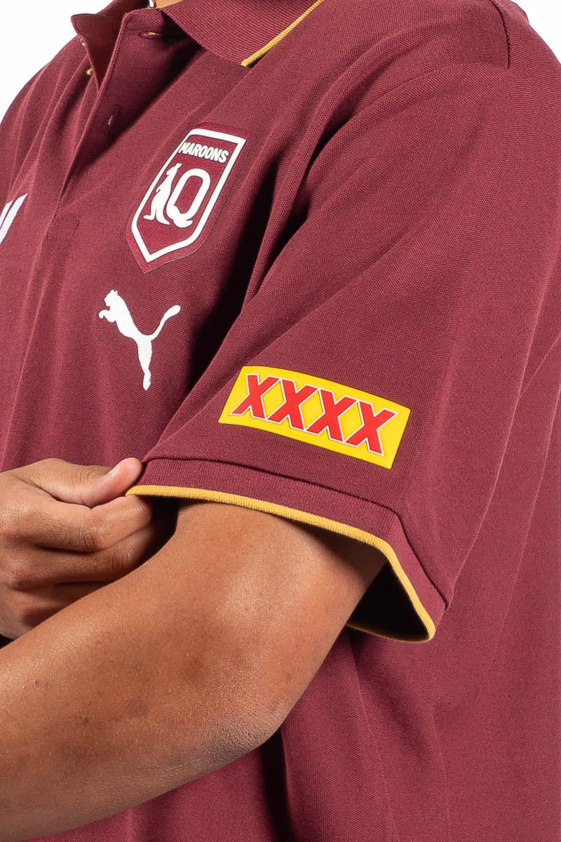 State of Origin QLD Maroons Polo Shirt - Mens