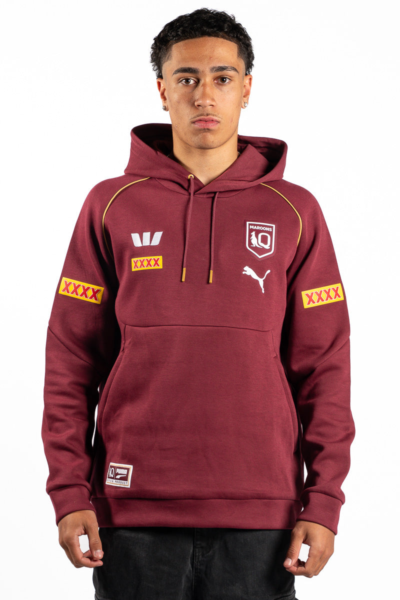 State of Origin QLD Maroons Team Hoodie - Mens
