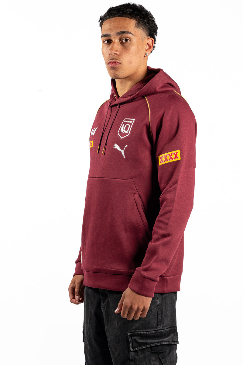 State of Origin QLD Maroons Team Hoodie - Mens