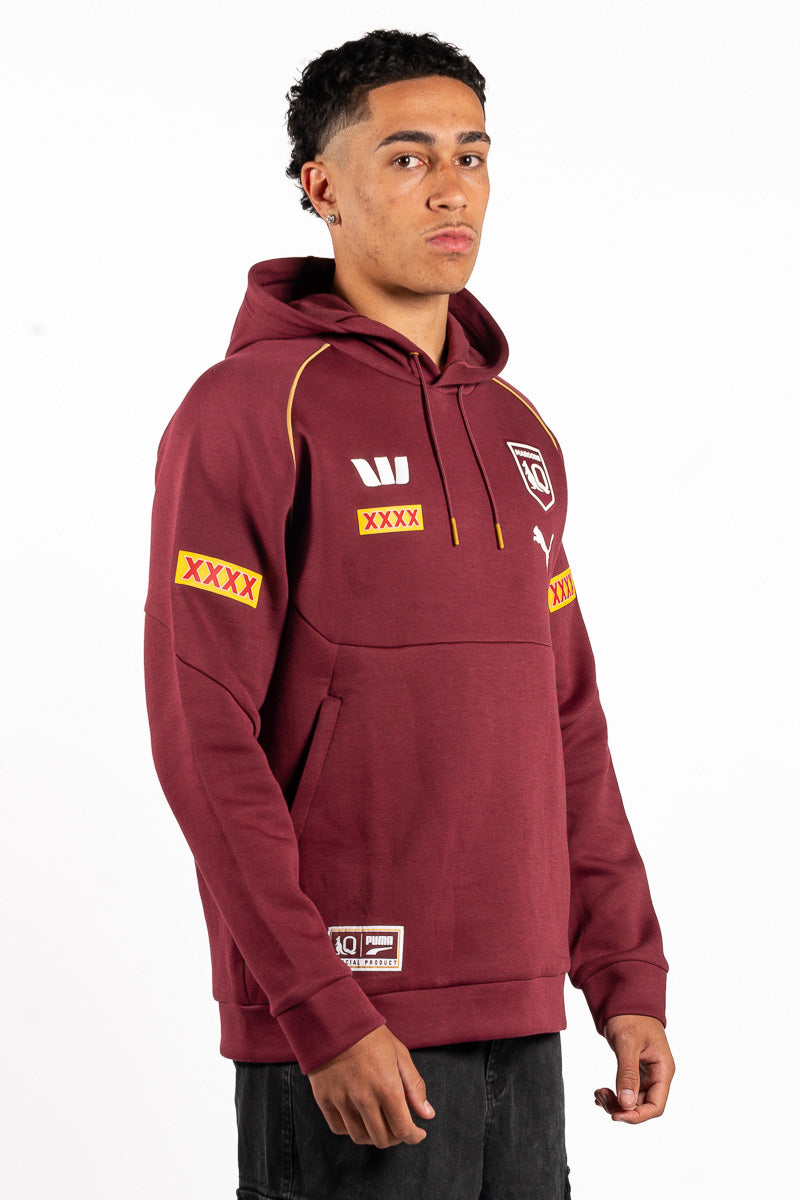 State of Origin QLD Maroons Team Hoodie - Mens