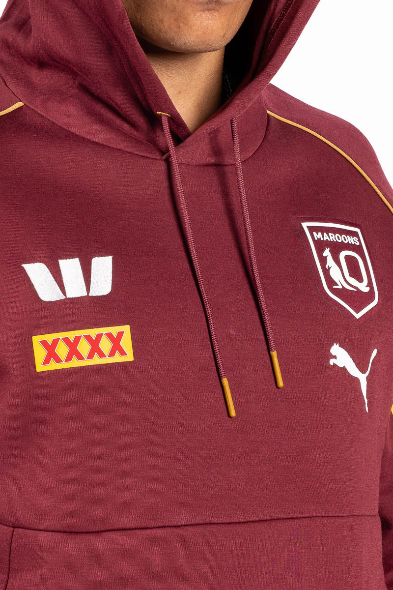State of Origin QLD Maroons Team Hoodie - Mens