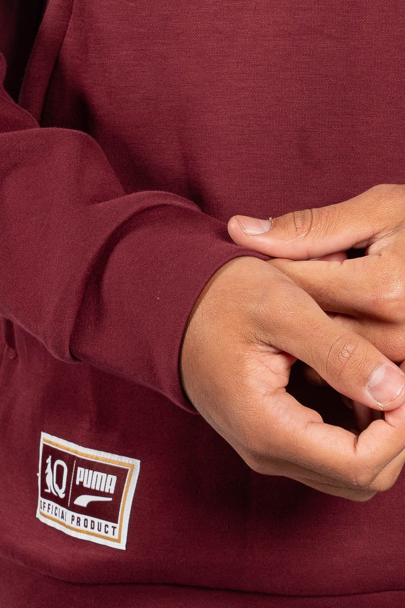State of Origin QLD Maroons Team Hoodie - Mens