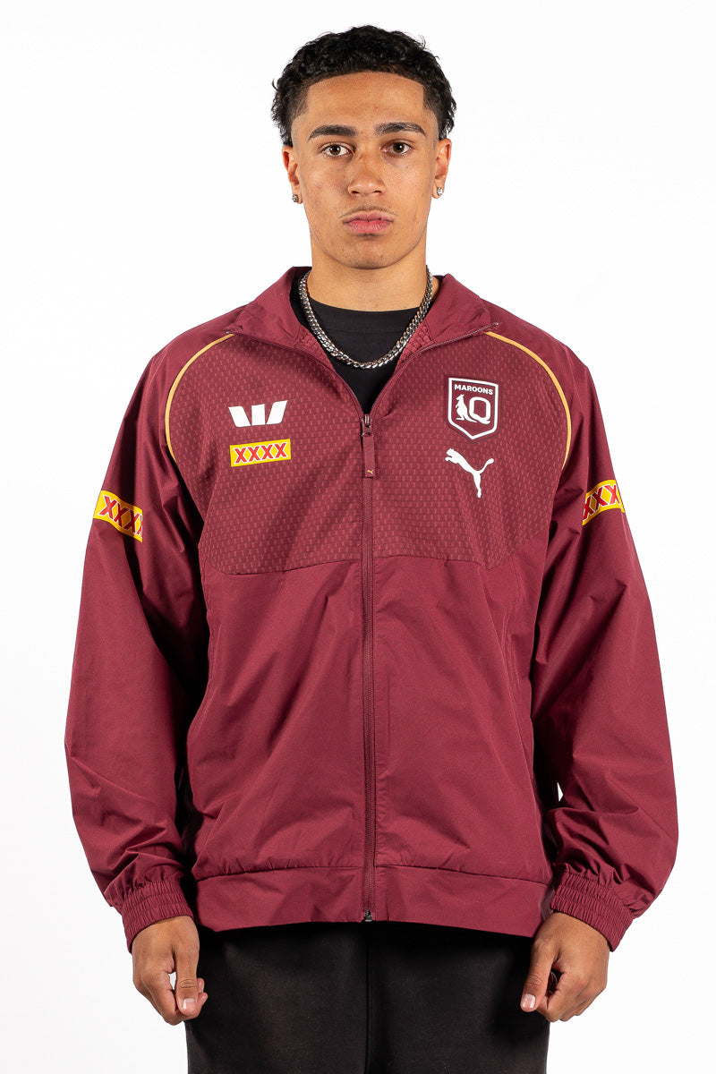State of Origin QLD Maroons Woven Jacket - Mens