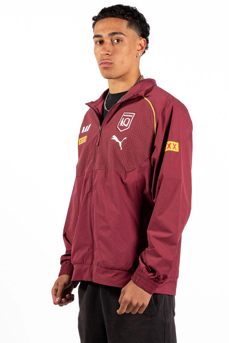 State of Origin QLD Maroons Woven Jacket - Mens