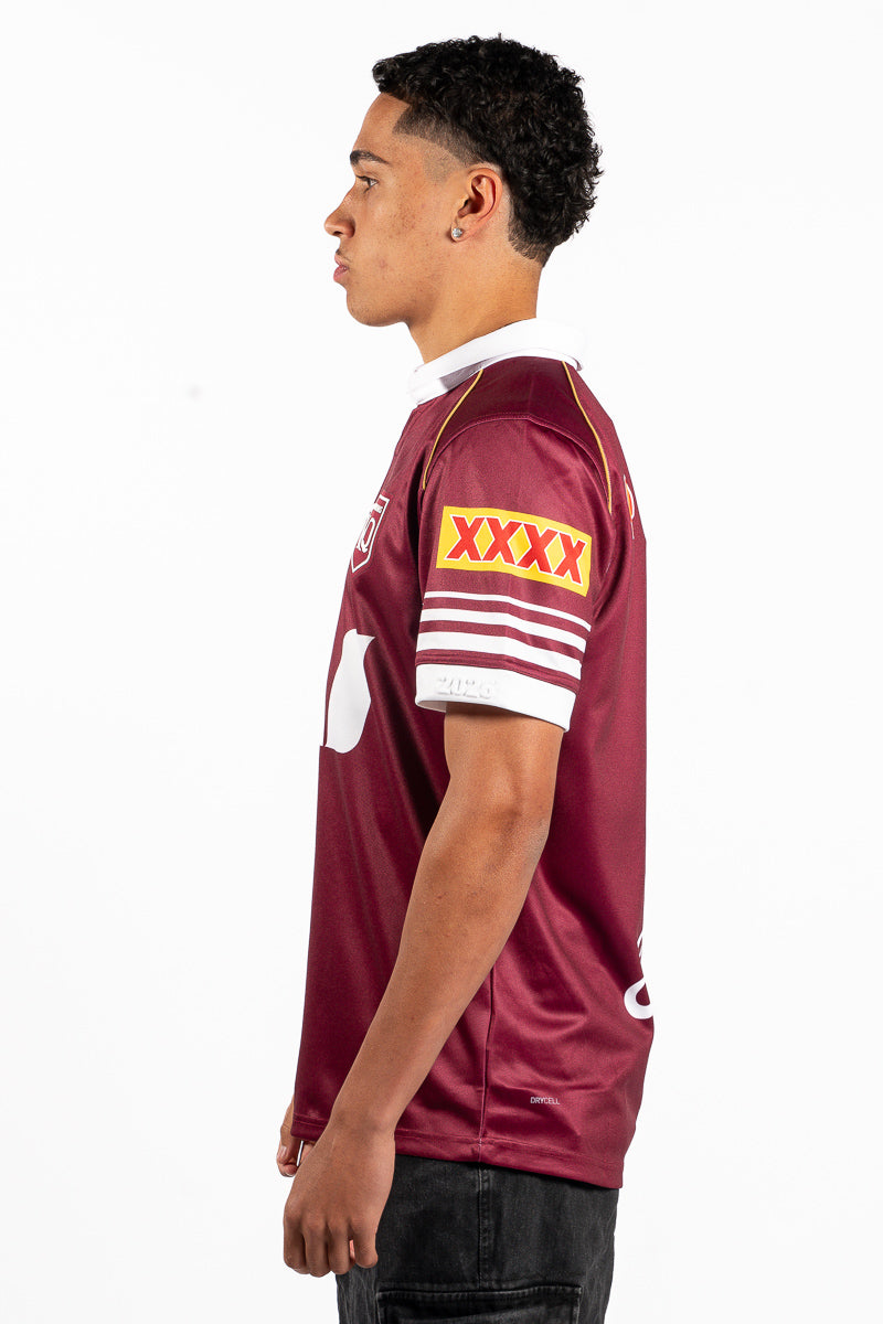 State of Origin QLD Maroons Home Jersey - Mens