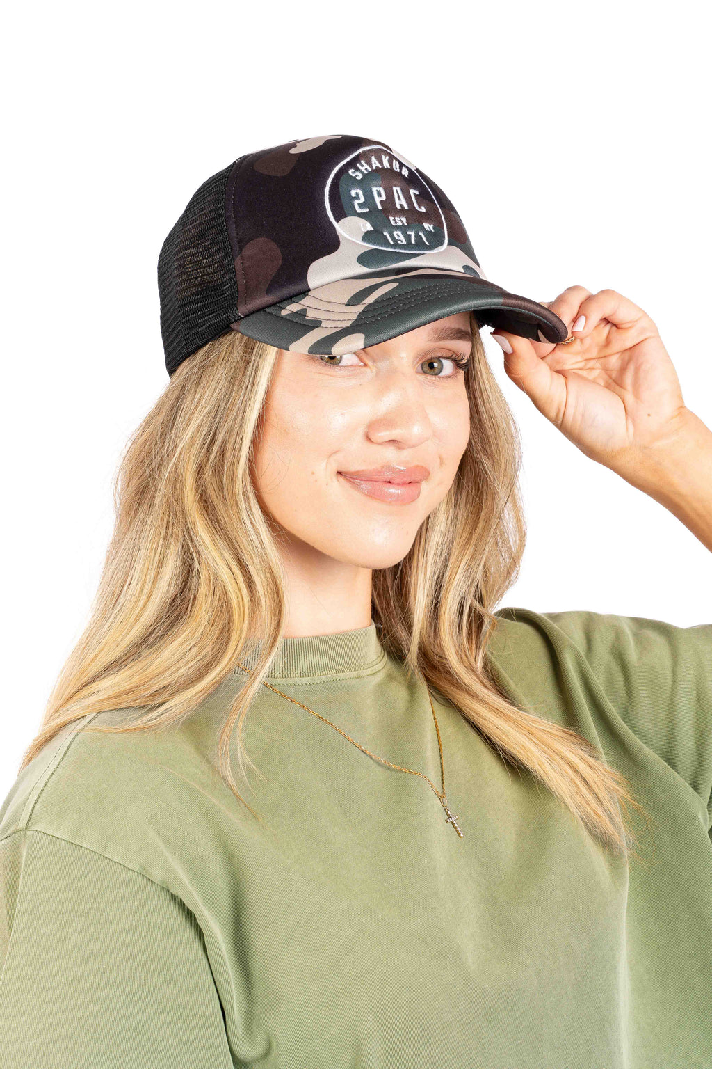 Tupac Foam Cap - CAMO - Womens