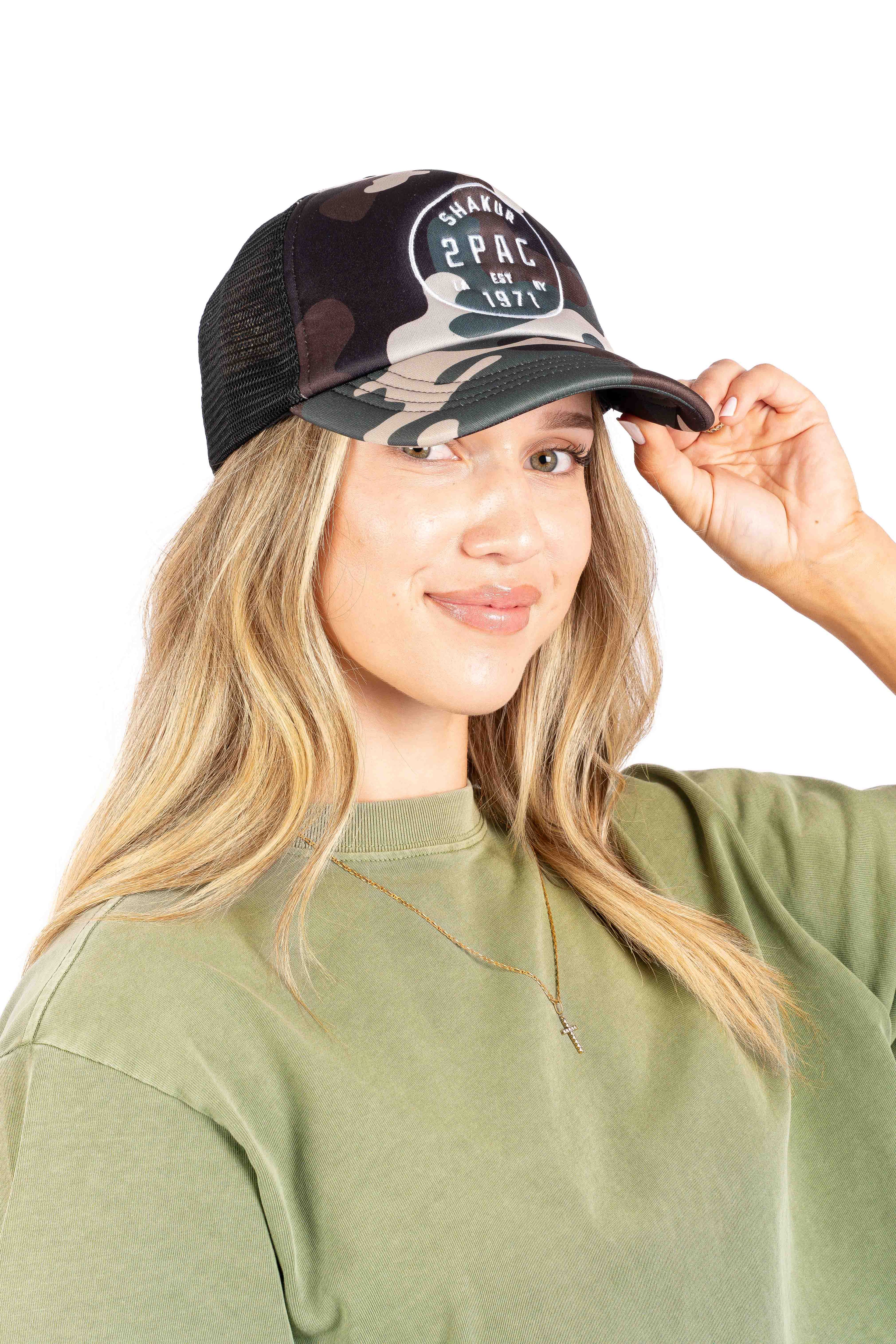 Tupac Foam Cap - CAMO - Womens