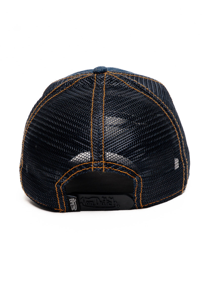 Von Dutch Throwback Denim Trucker Cap