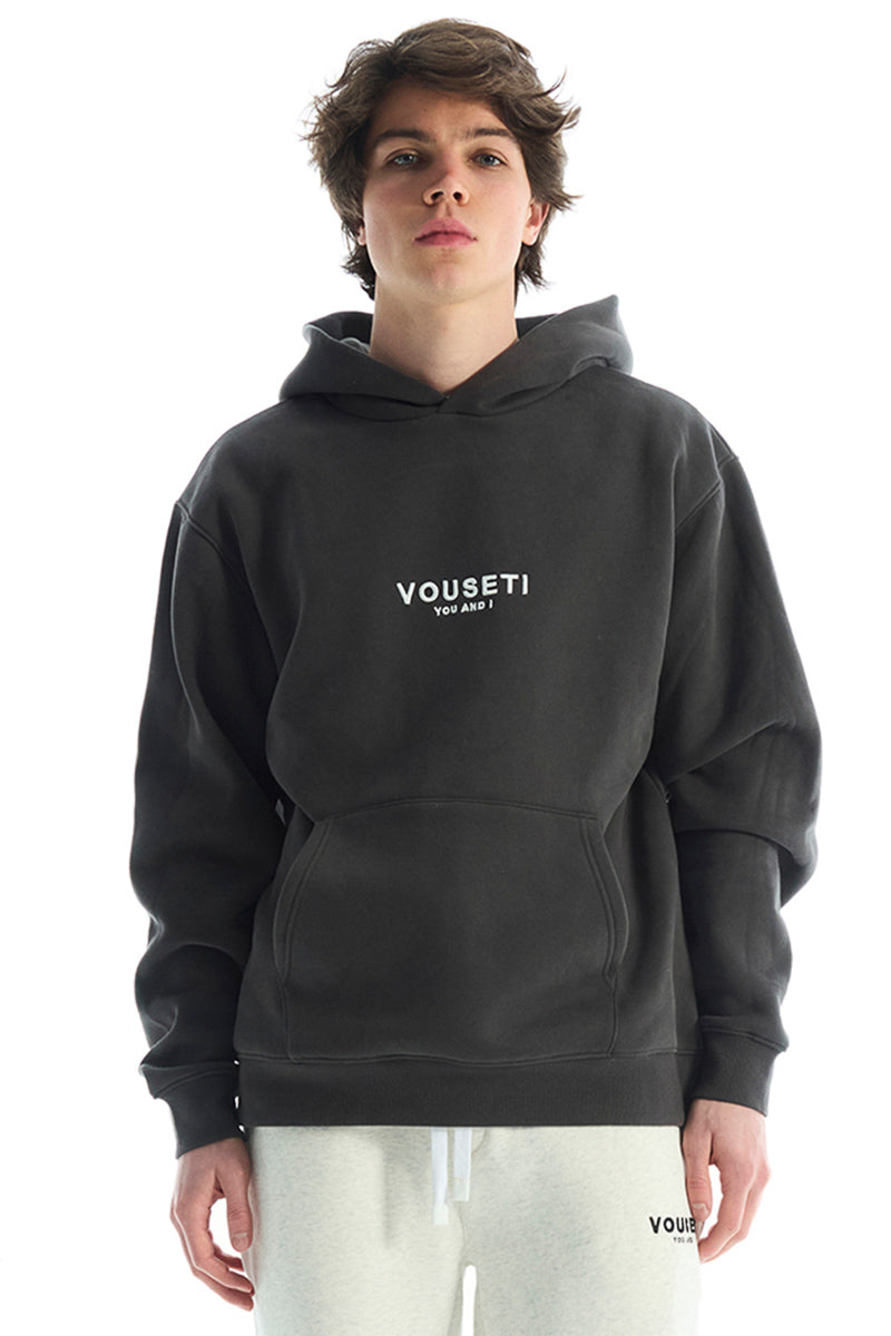 Vouseti OG Charcoal Hoodie - Mens