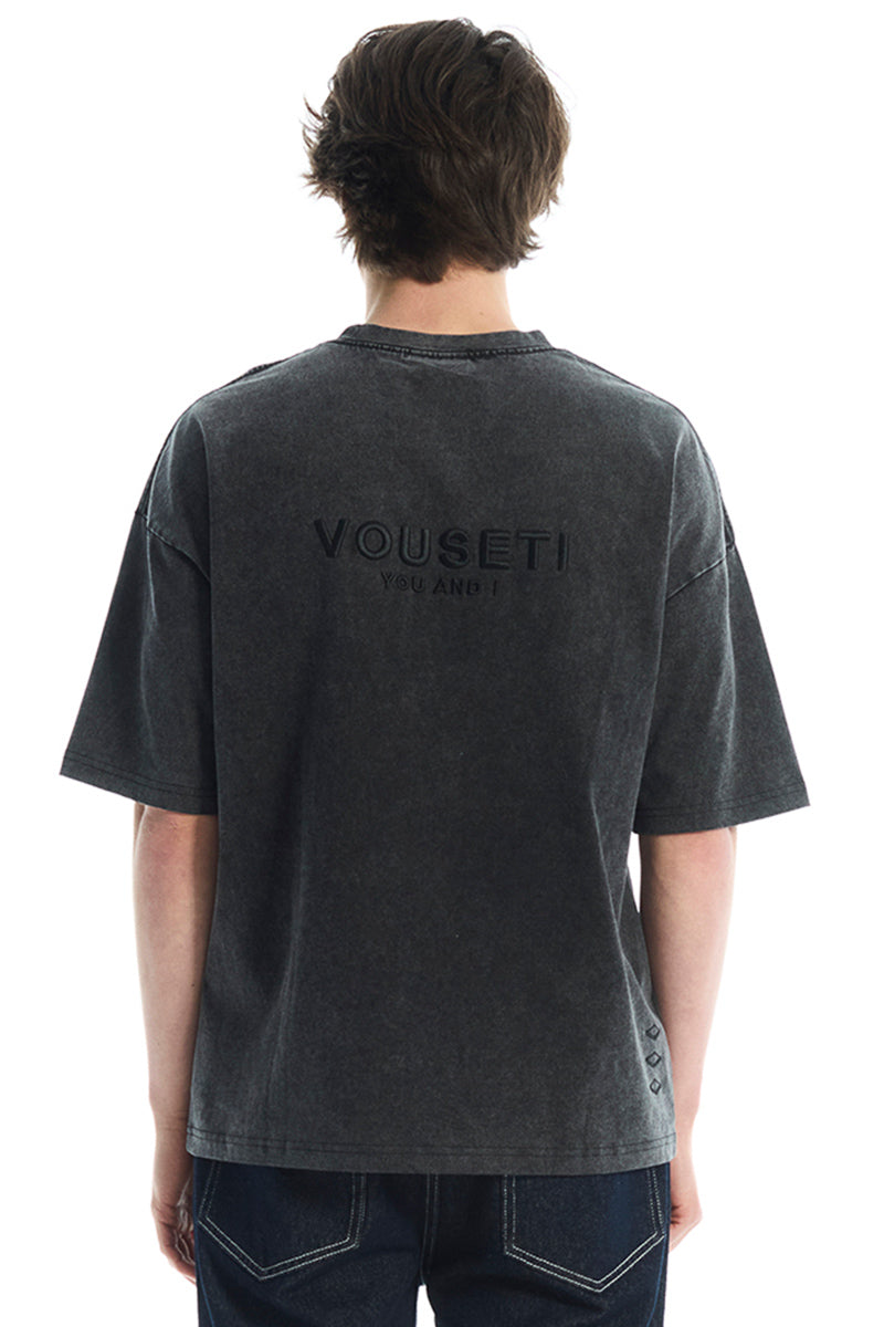 Vouseti OG Vintage Black Tee - Mens