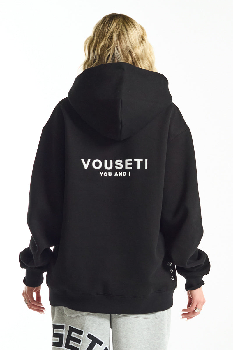 Vouseti The OG Black Hoodie - Womens