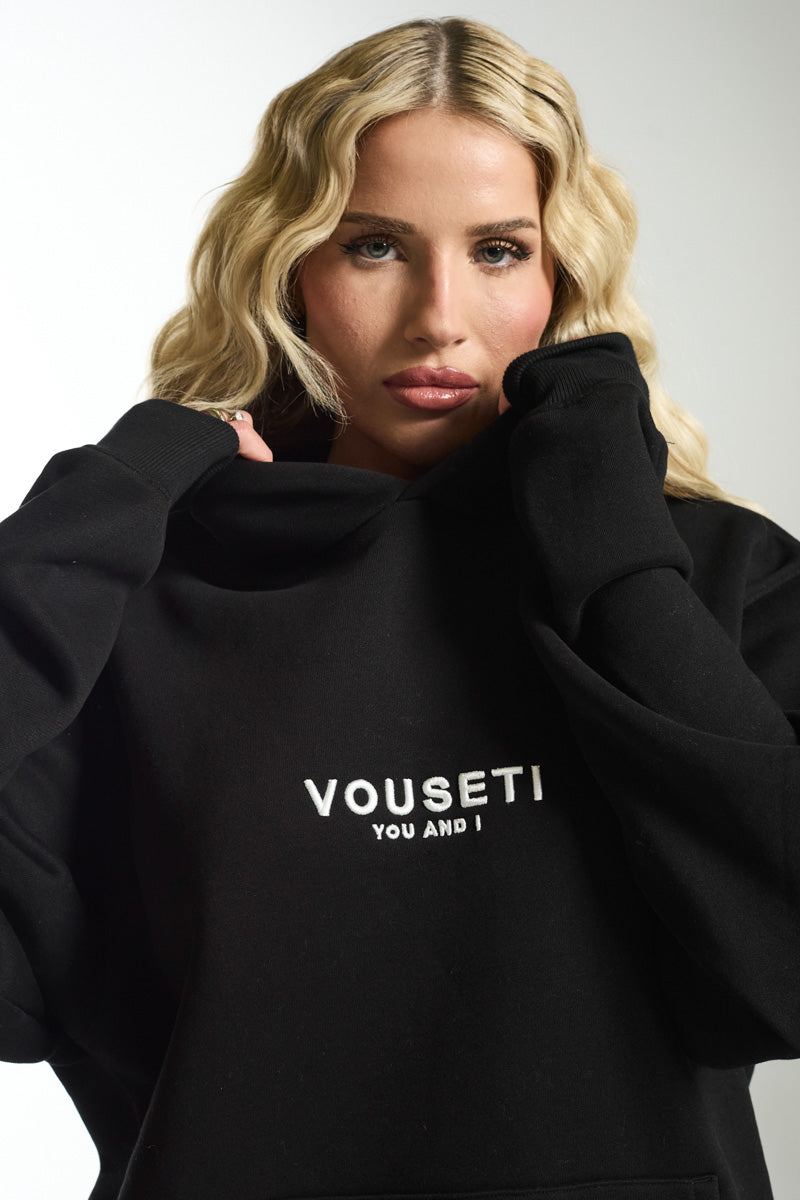 Vouseti The OG Black Hoodie - Womens