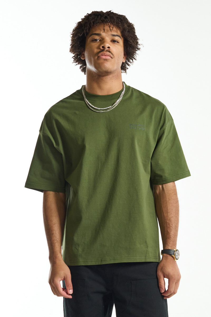 Vouseti 00:00 Essential Khaki Tee - Mens