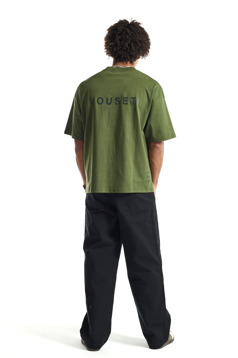Vouseti 00:00 Essential Khaki Tee - Mens