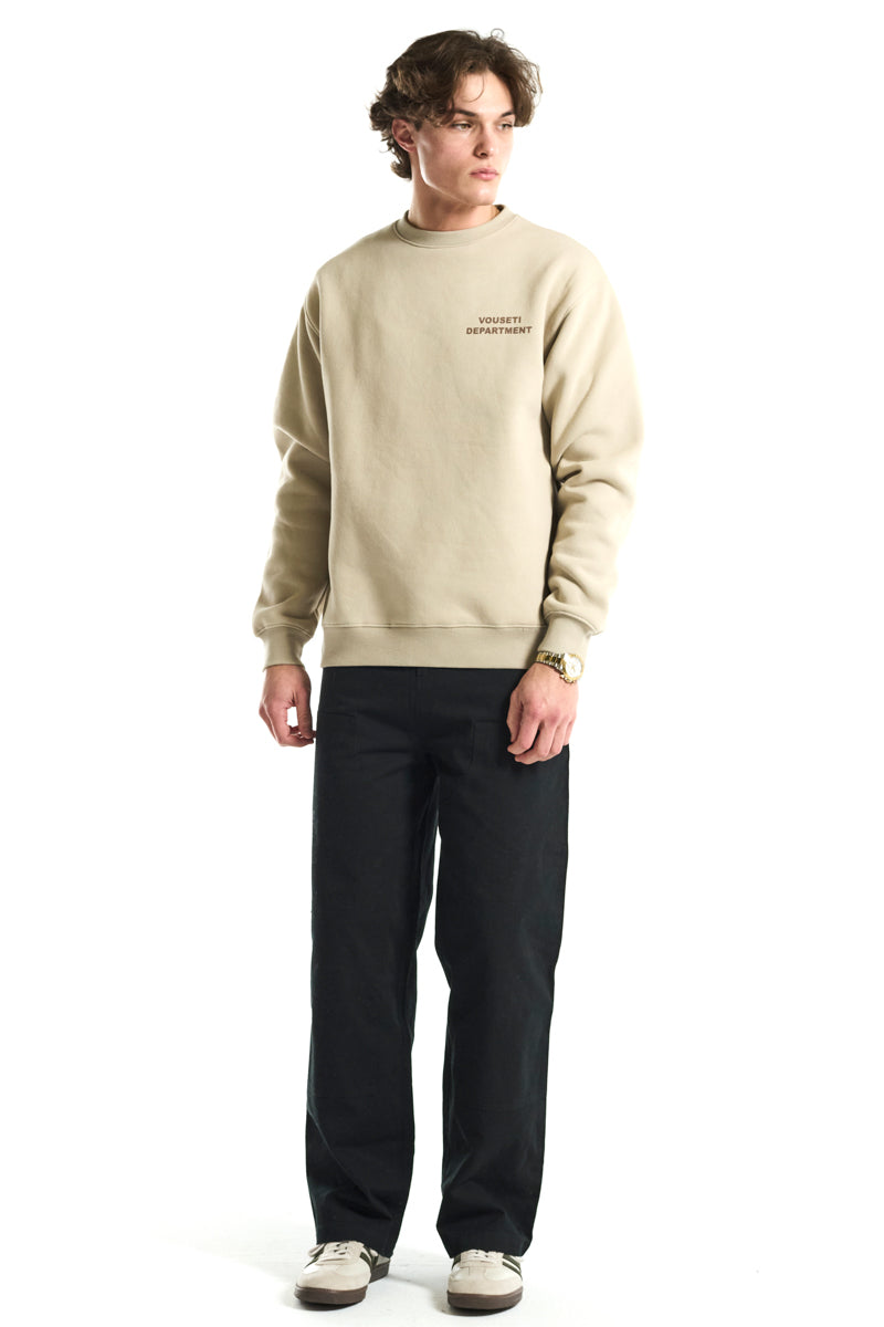 Vouseti Bone Department Crew - Mens
