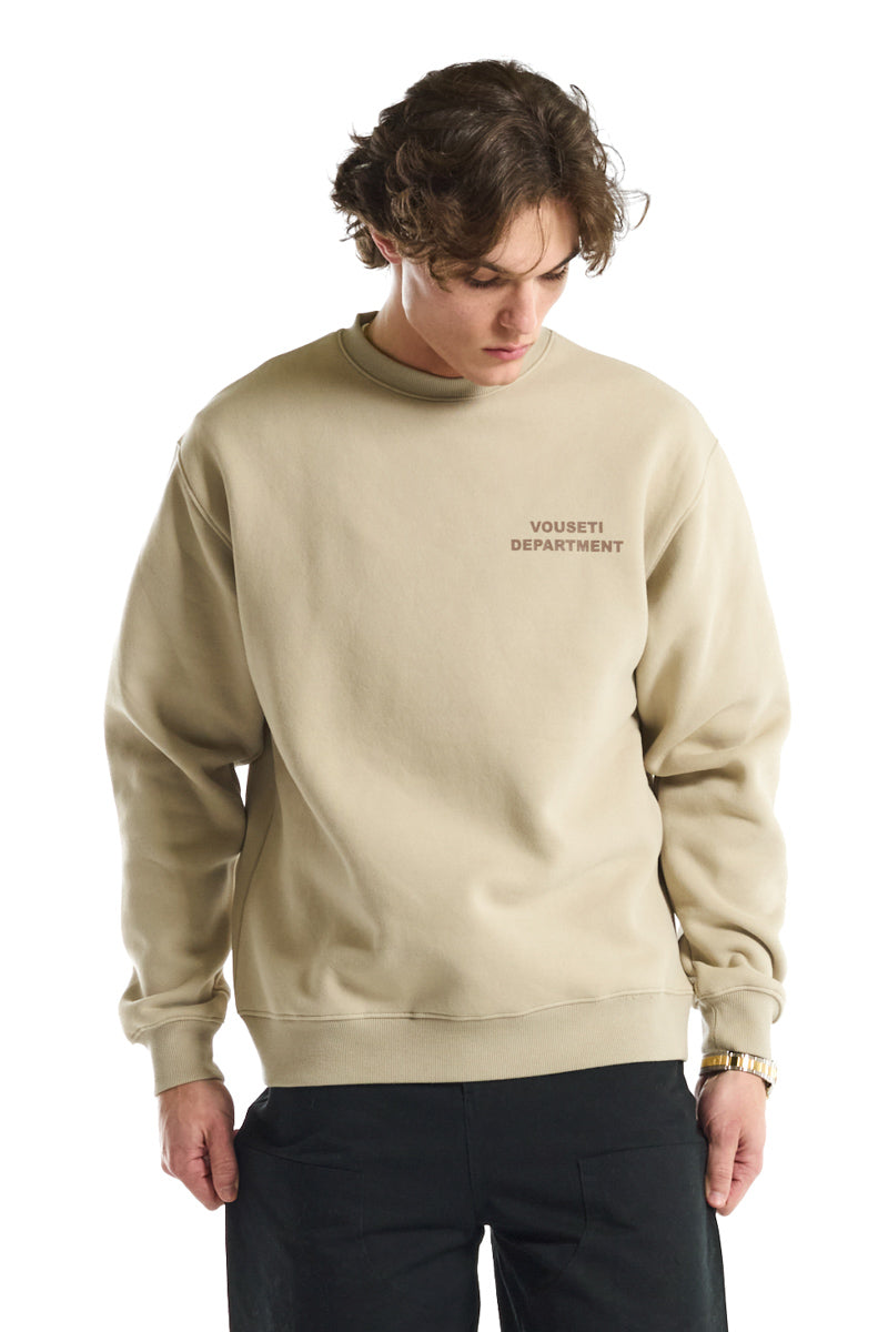 Vouseti Bone Department Crew - Mens