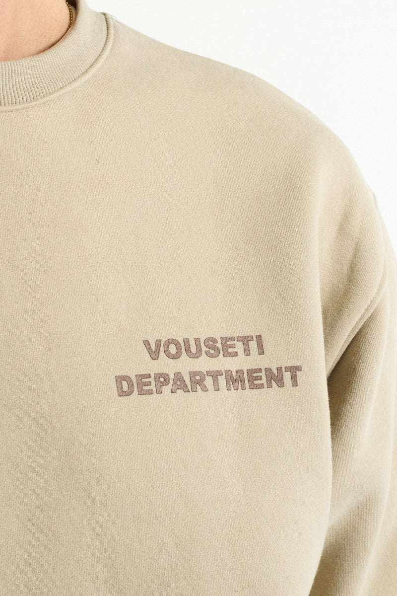 Vouseti Bone Department Crew - Mens