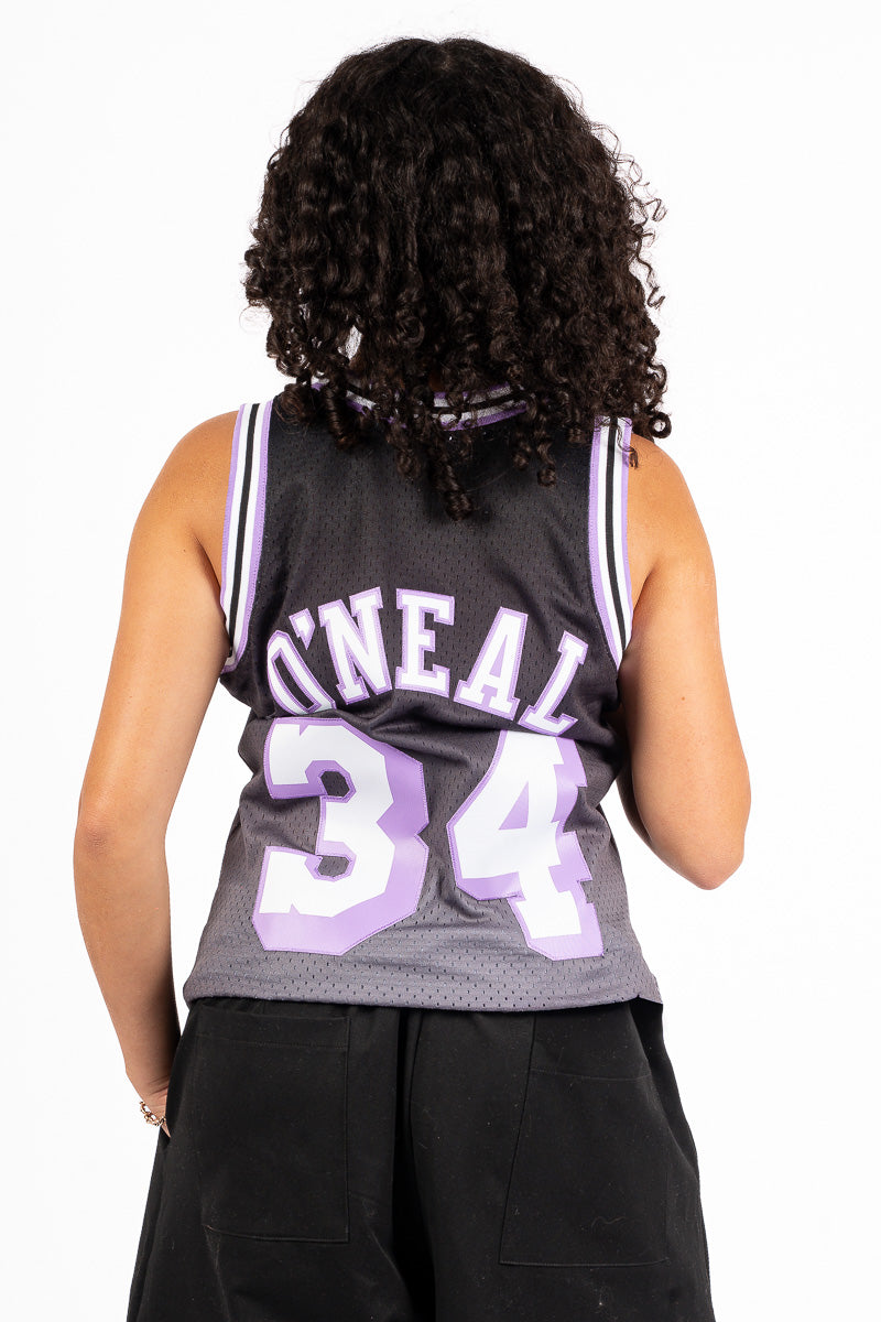 LA Lakers O'Neal Ombre Hardwood Classic Swingman Jersey