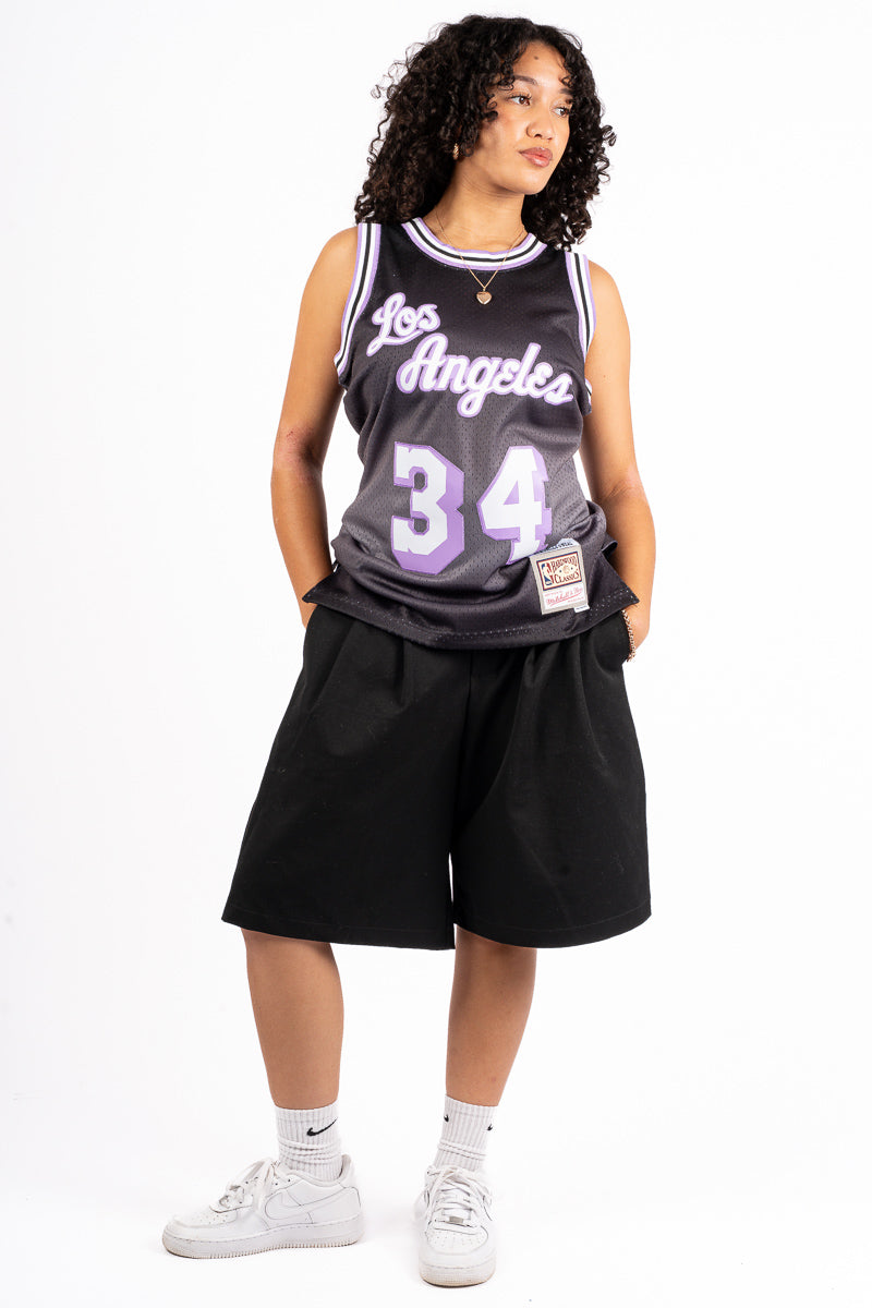 LA Lakers O'Neal Ombre Hardwood Classic Swingman Jersey