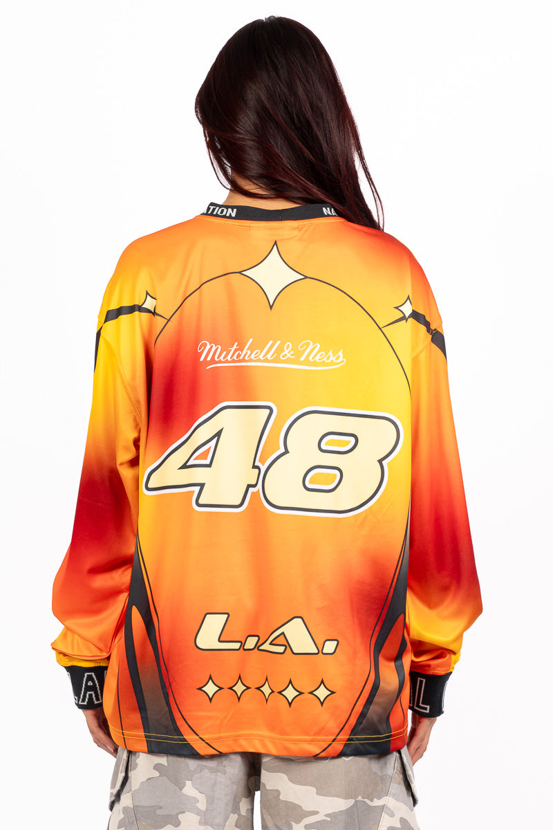 LA Lakers Rave Long-Sleeve Jersey - Womens