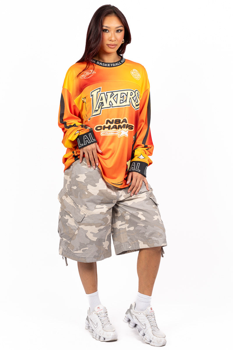 LA Lakers Rave Long-Sleeve Jersey - Womens