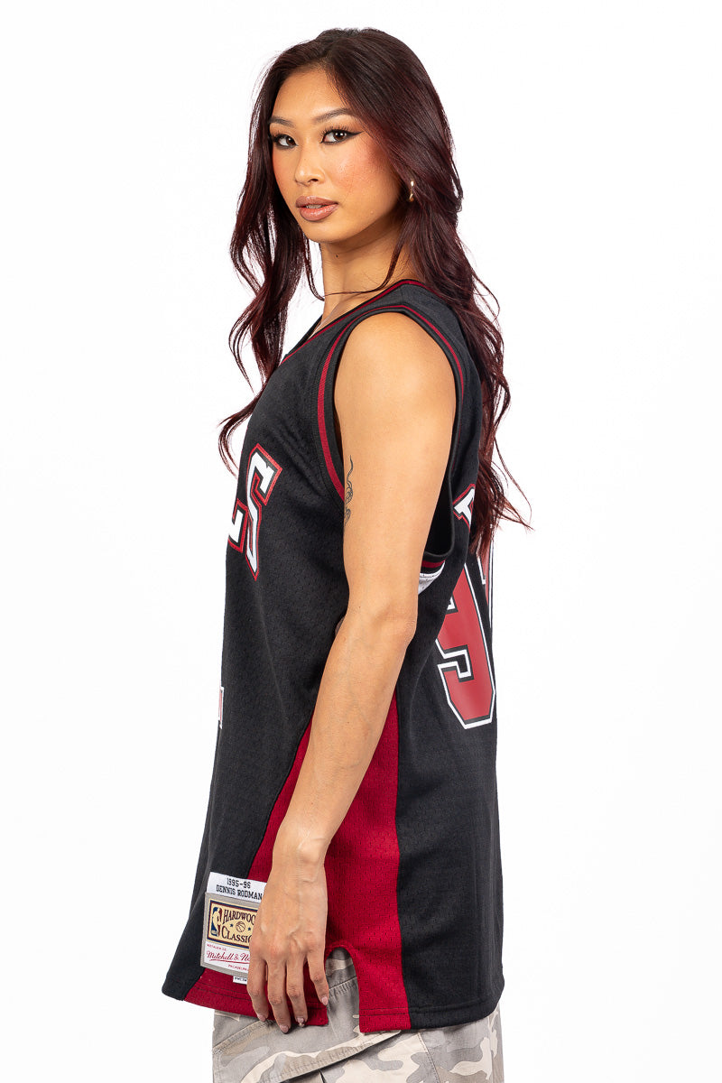 Chicago Bulls Rodman Rave Jersey - Womens